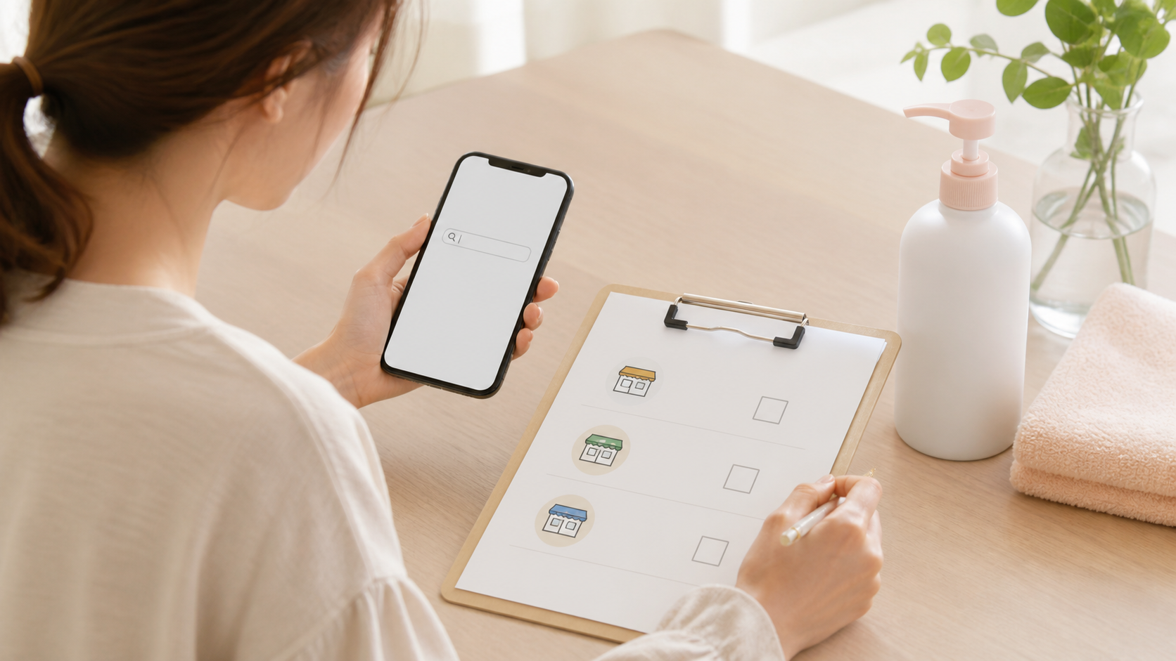 ドンキホーテや薬局での取り扱いを確認するイメージ