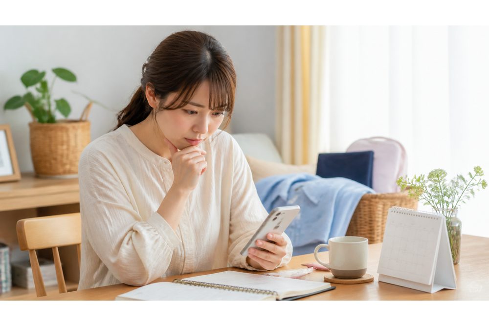 胸の痛みや成長が気になる時に相談を考えるイメージ
